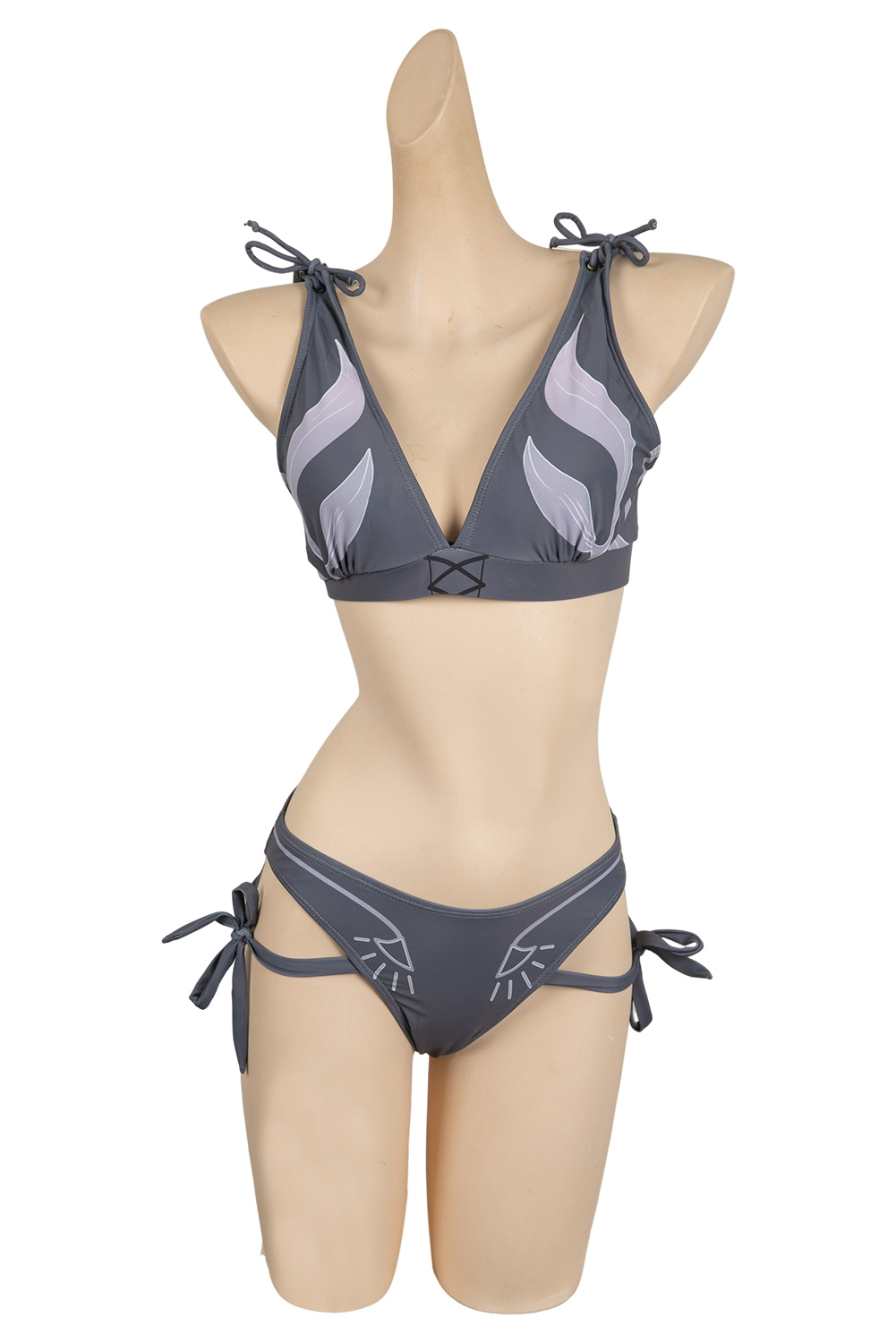 Game Baldur's Gate Shadowheart 2 Pics Set Printed Swimsuit Outfits Halloween Carnival Suit Cosplay Costume