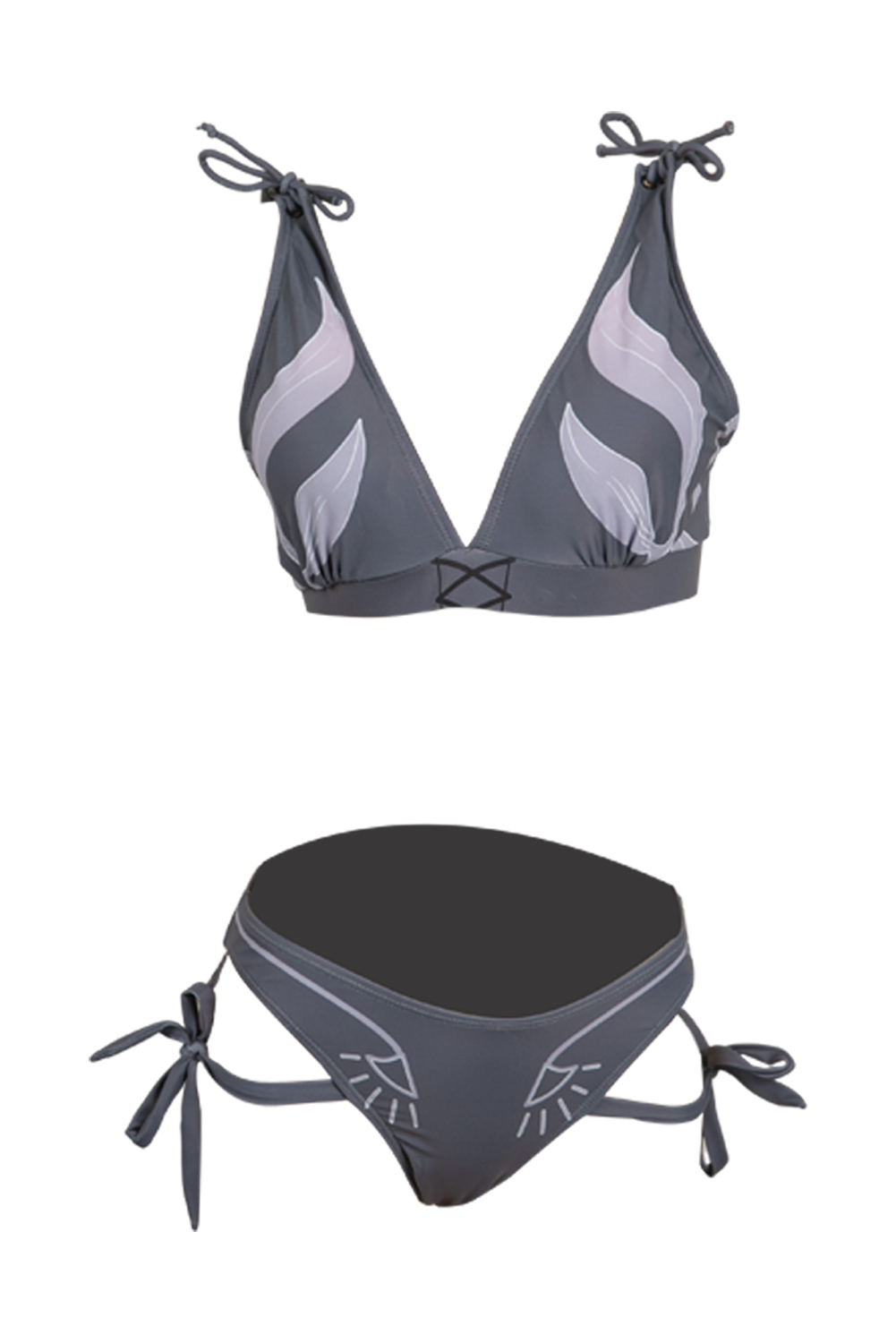 Game Baldur's Gate Shadowheart 2 Pics Set Printed Swimsuit Outfits Halloween Carnival Suit Cosplay Costume