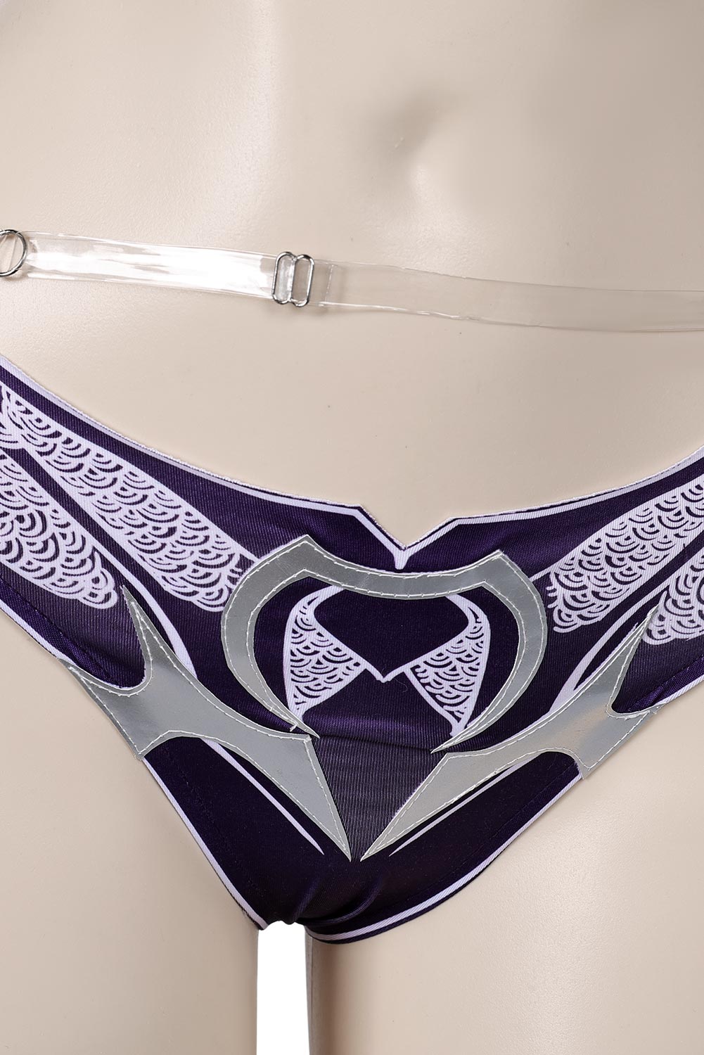 Game Baldur's Gate Shadowheart 2 Pics/Set Purple Swimsuit Outfit Halloween Carnival Suit Cosplay Costume