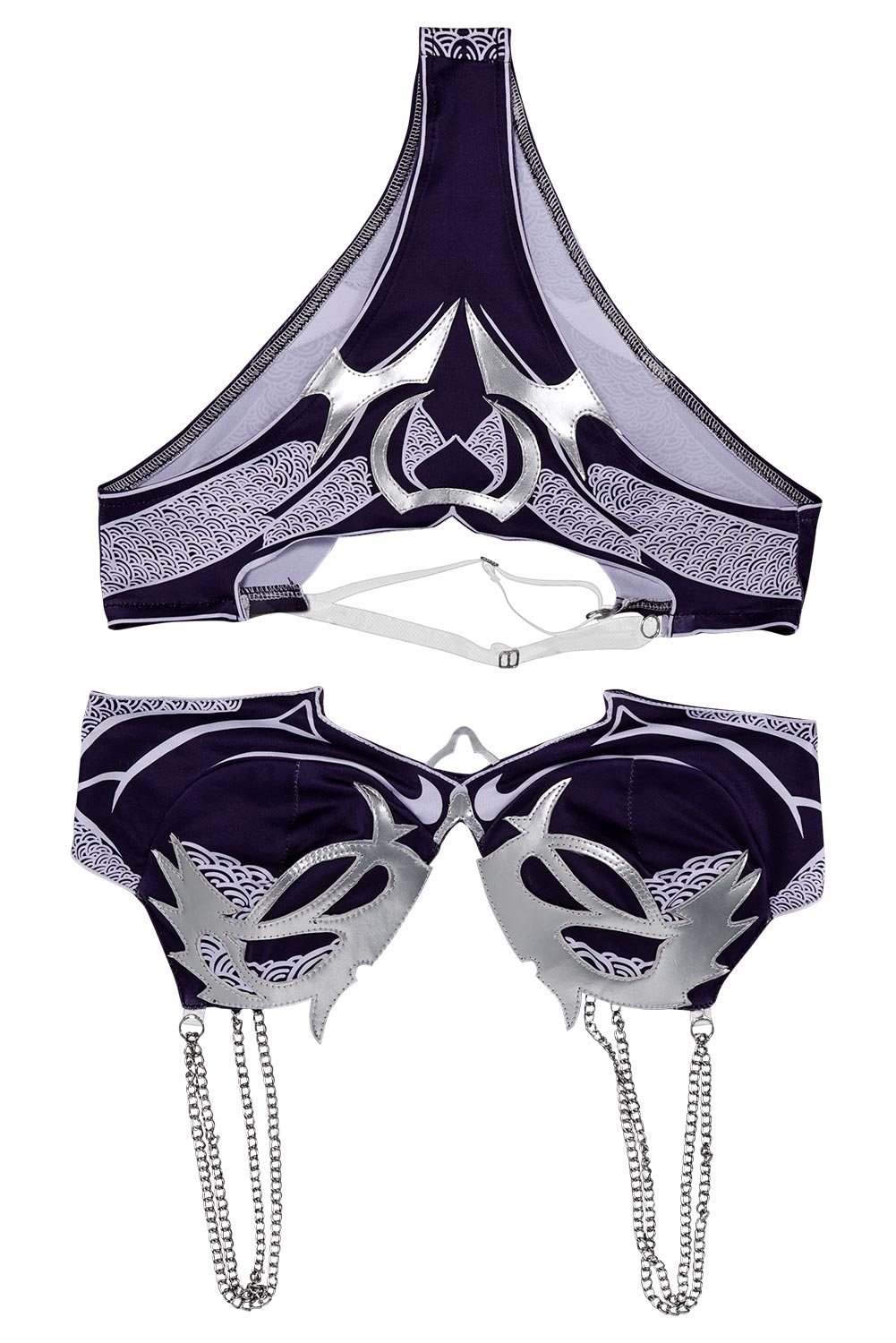 Game Baldur's Gate Shadowheart 2 Pics/Set Purple Swimsuit Outfit Halloween Carnival Suit Cosplay Costume