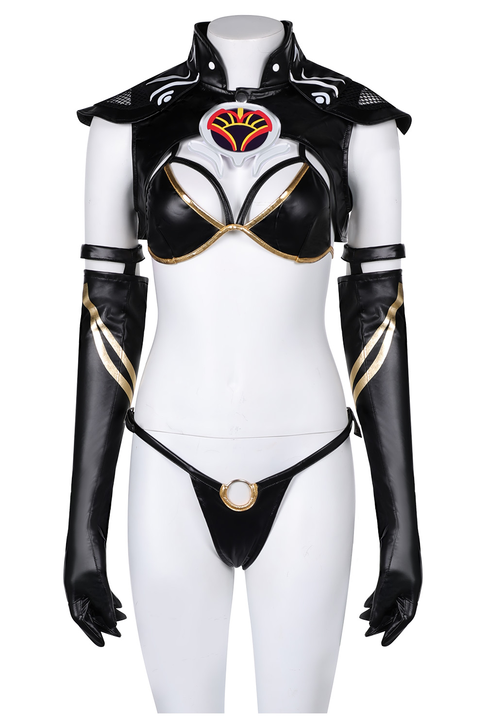 Game Baldur's Gate Shadowheart Black Lingerie for Women Outfits Halloween Carnival Suit Cosplay Costume 