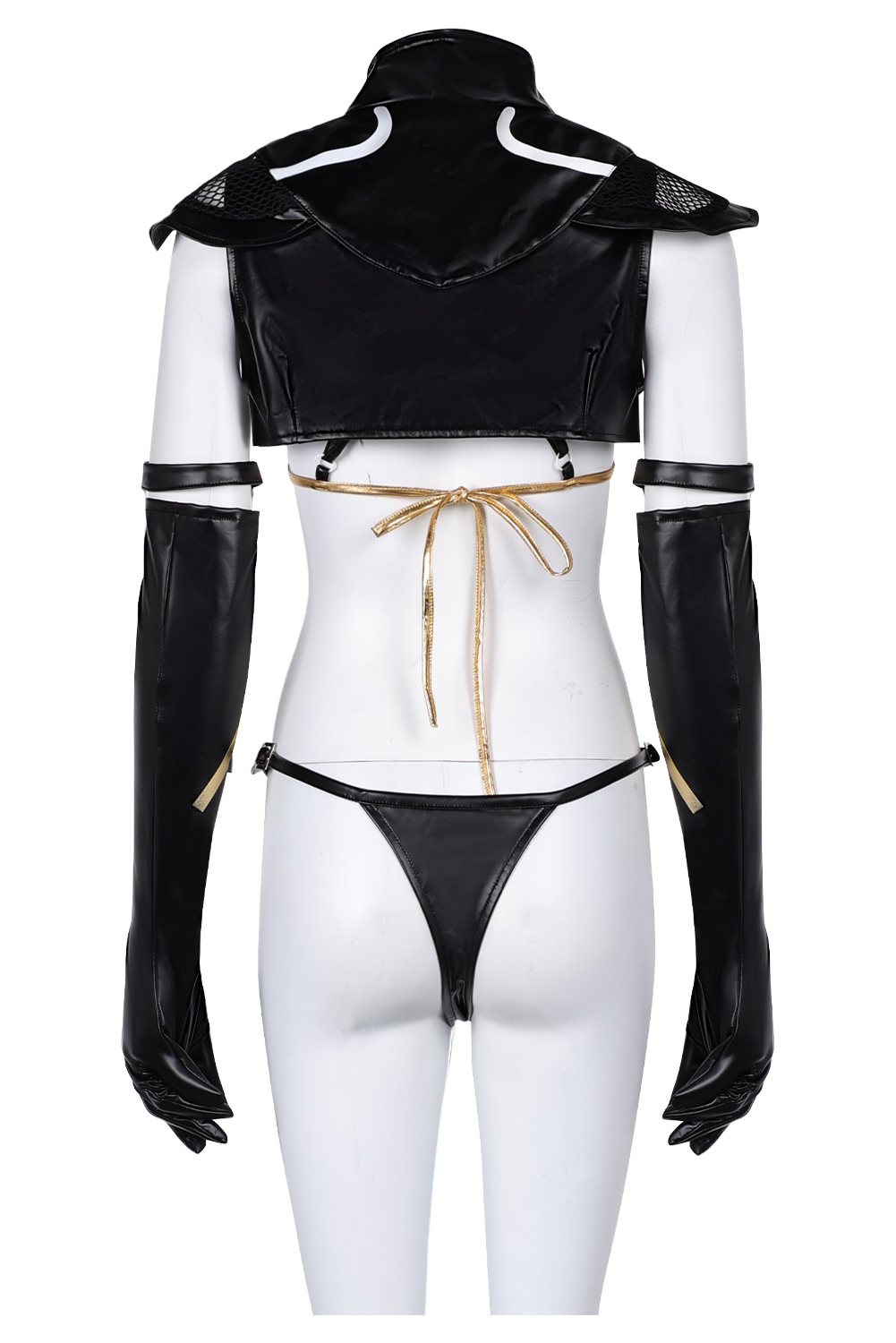 Game Baldur's Gate Shadowheart Black Lingerie for Women Outfits Halloween Carnival Suit Cosplay Costume 