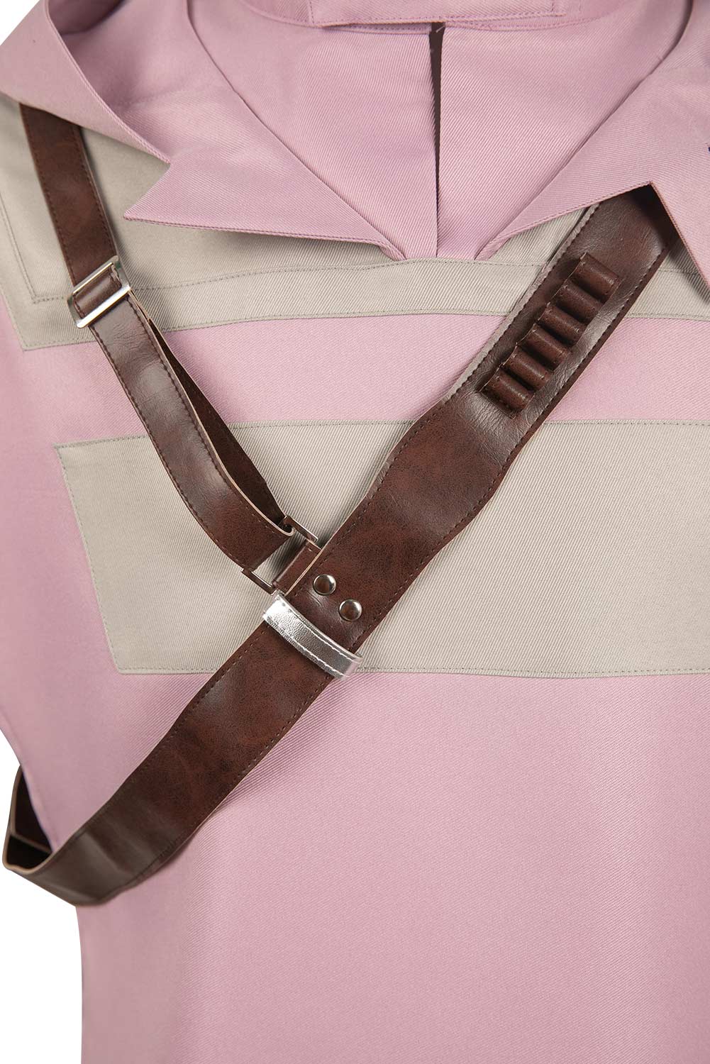 Game Cal Kestis Pink Cloak Outfits Halloween Carnival Suit Cosplay Costume Accessories