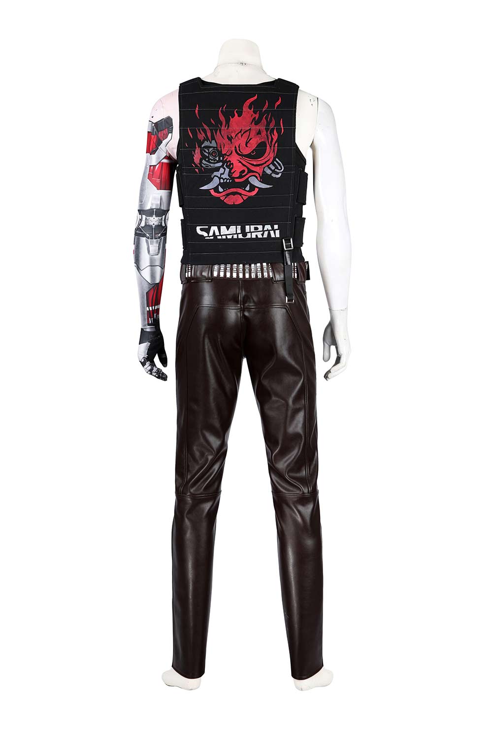 Game Cyberpunk 2077 Johnny Silverhand Outfits Halloween Carnival Suit Cosplay Costume