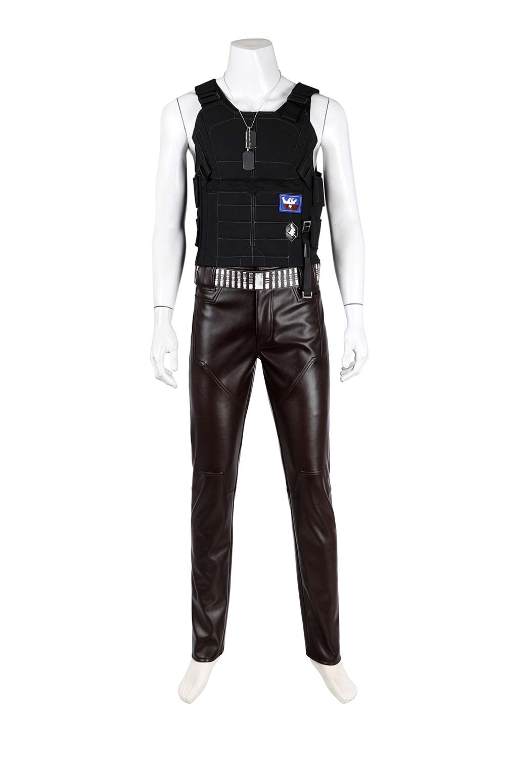 Game Cyberpunk 2077 Johnny Silverhand Outfits Halloween Carnival Suit Cosplay Costume