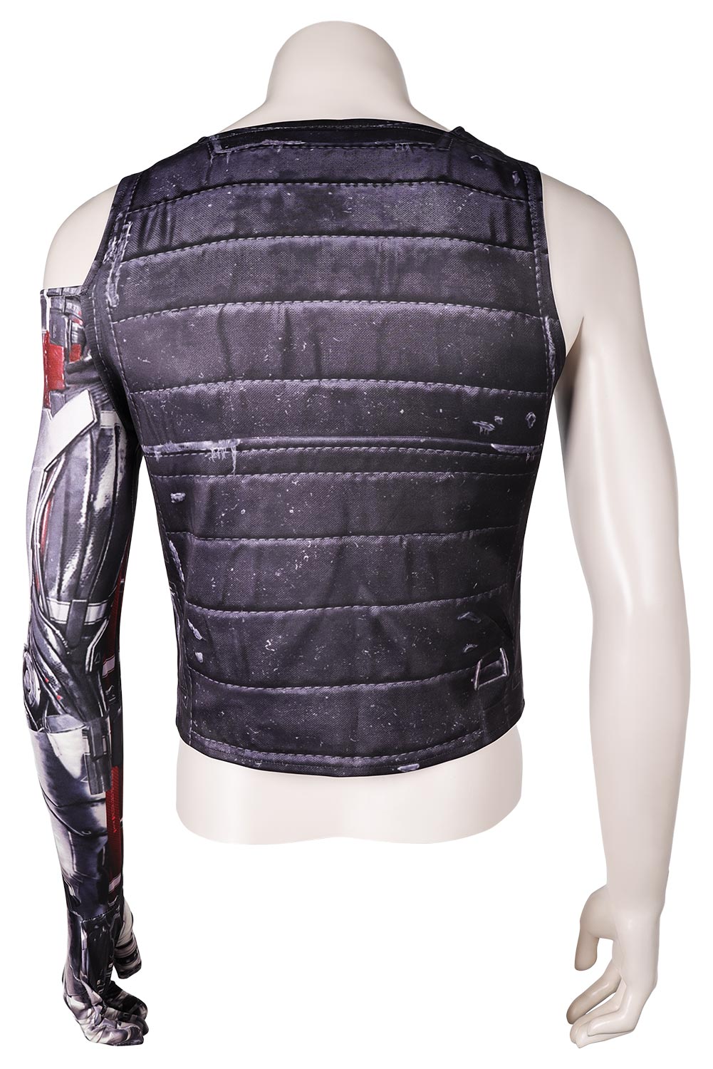 Game Cyberpunk 2077 Johnny Silverhand Printed Top Shirt Outfits Halloween Carnival Suit Cosplay Costume