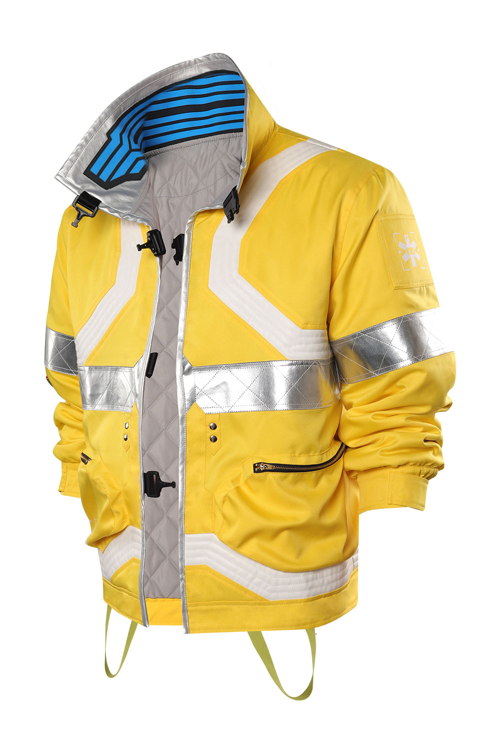 Game Cyberpunk David Martinez Yellow Coat Outfits Halloween Carnival Suit Cosplay Costume