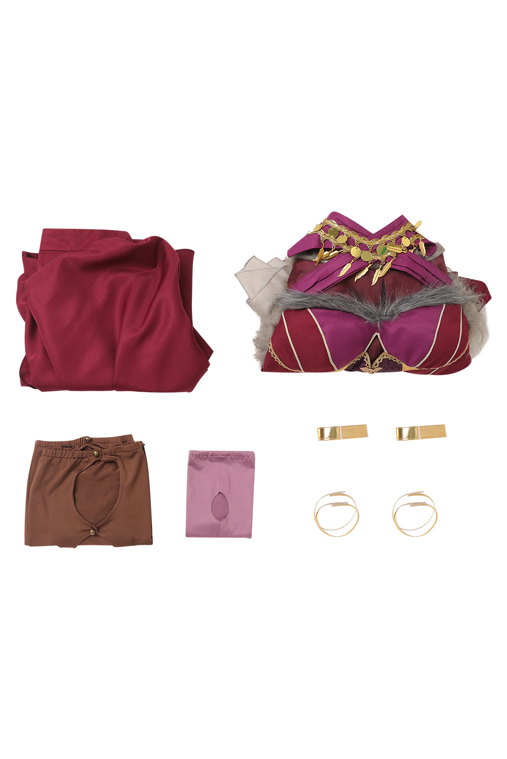 Game Dragon's Dogma II 2024 Wilhelmina Outfits Halloween Carnival Suit Cosplay Costume