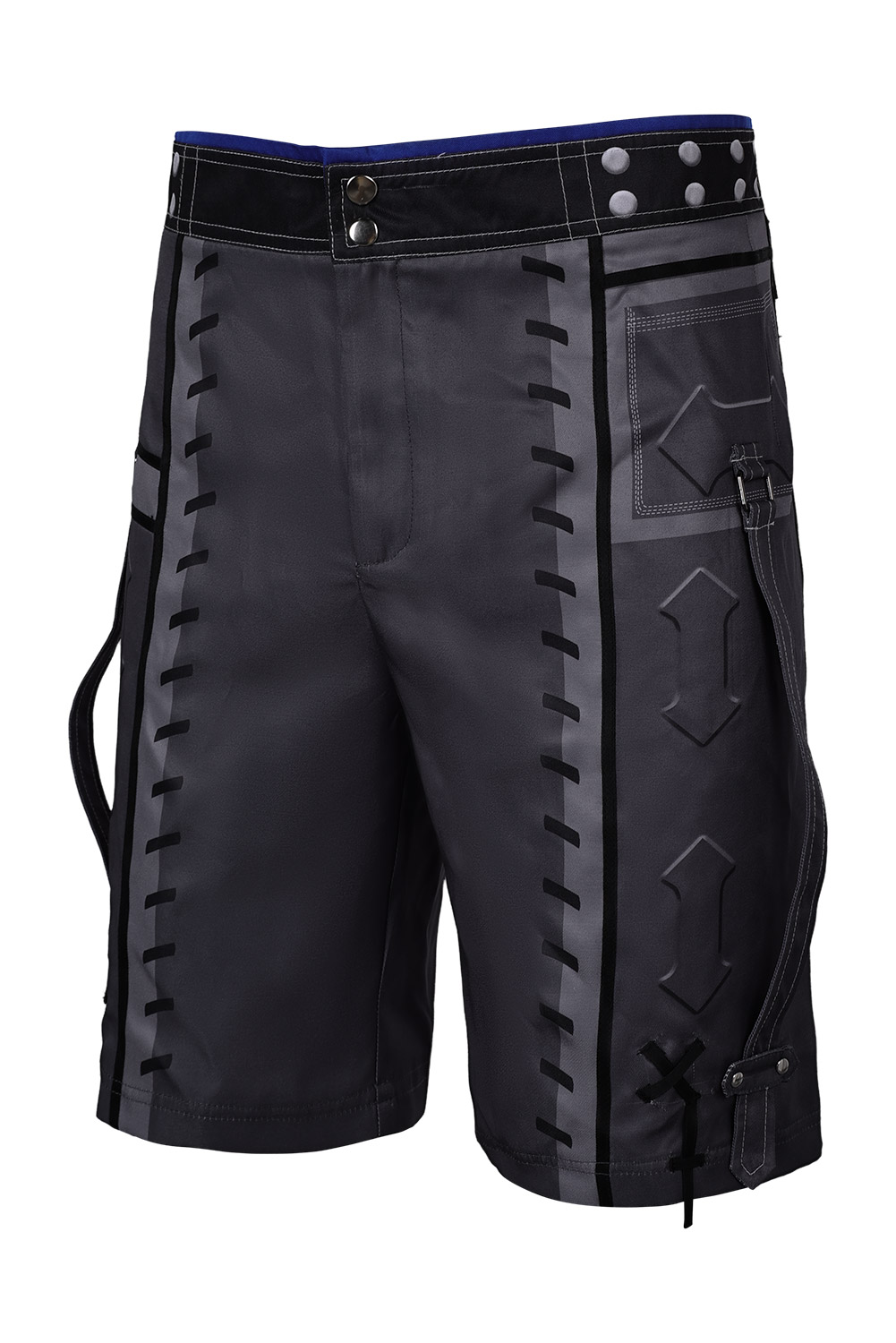Game Final Fantasy Cloud Strife Shorts Pants Outfit Halloween Carnival Suit Cosplay Costume