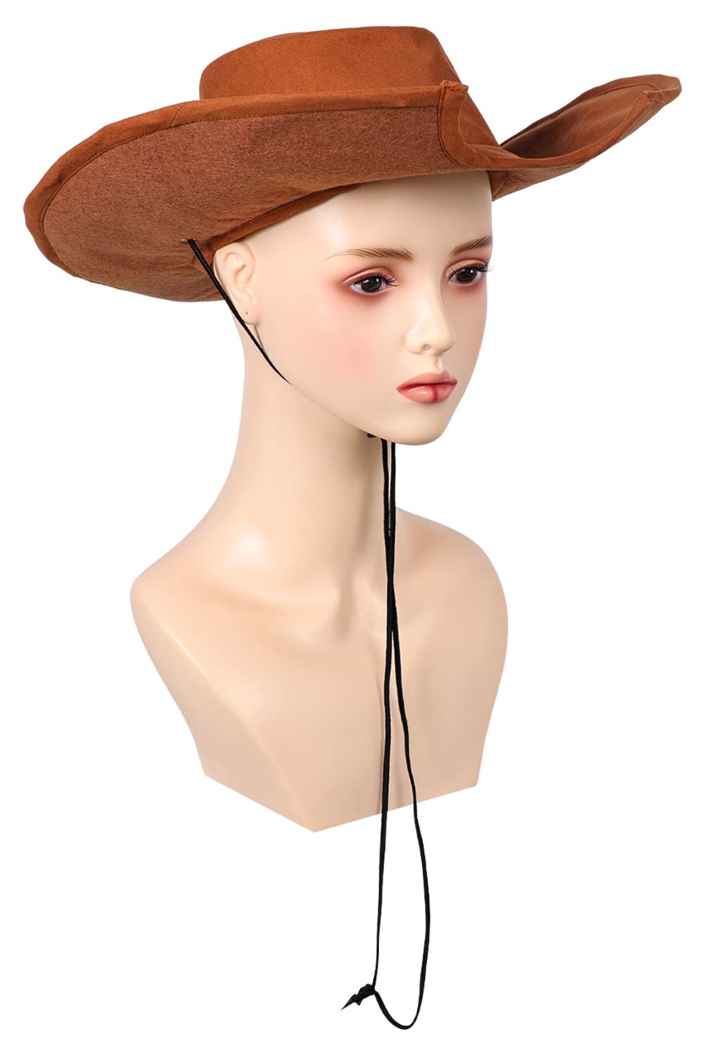 Game Final Fantasy Tifa Lockhart Cosplay Western Cowboy Brown Hat Accessories Halloween Costume Props
