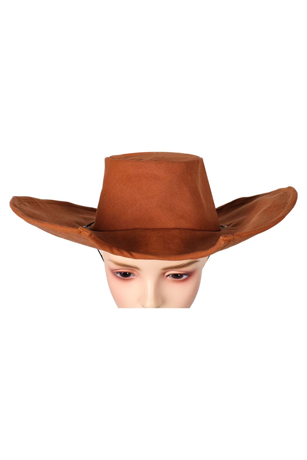 Game Final Fantasy Tifa Lockhart Cosplay Western Cowboy Brown Hat Accessories Halloween Costume Props