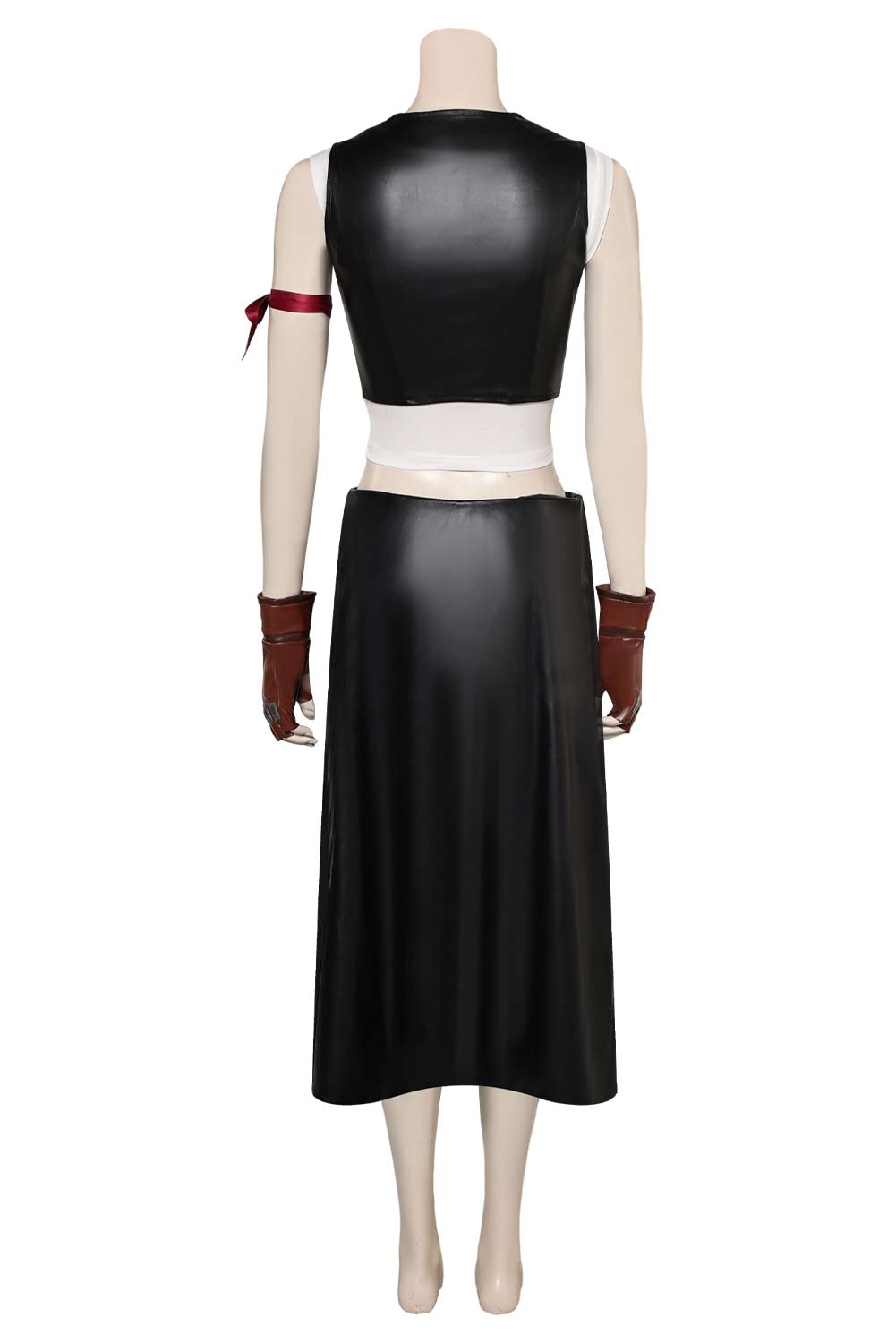 Game Final Fantasy VII: Advent Children Tifa Lockhart Black Outfits Halloween Carnival Suit Cosplay Costume