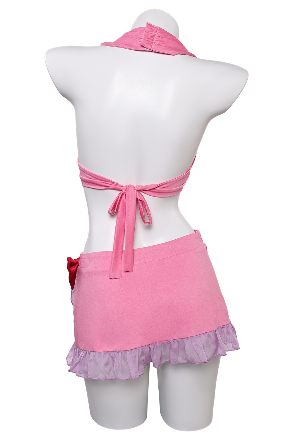 Game Final Fantasy VII Aerith 2 Pics Set Swimsuit Outfits Halloween Carnival Suit Cosplay Costume