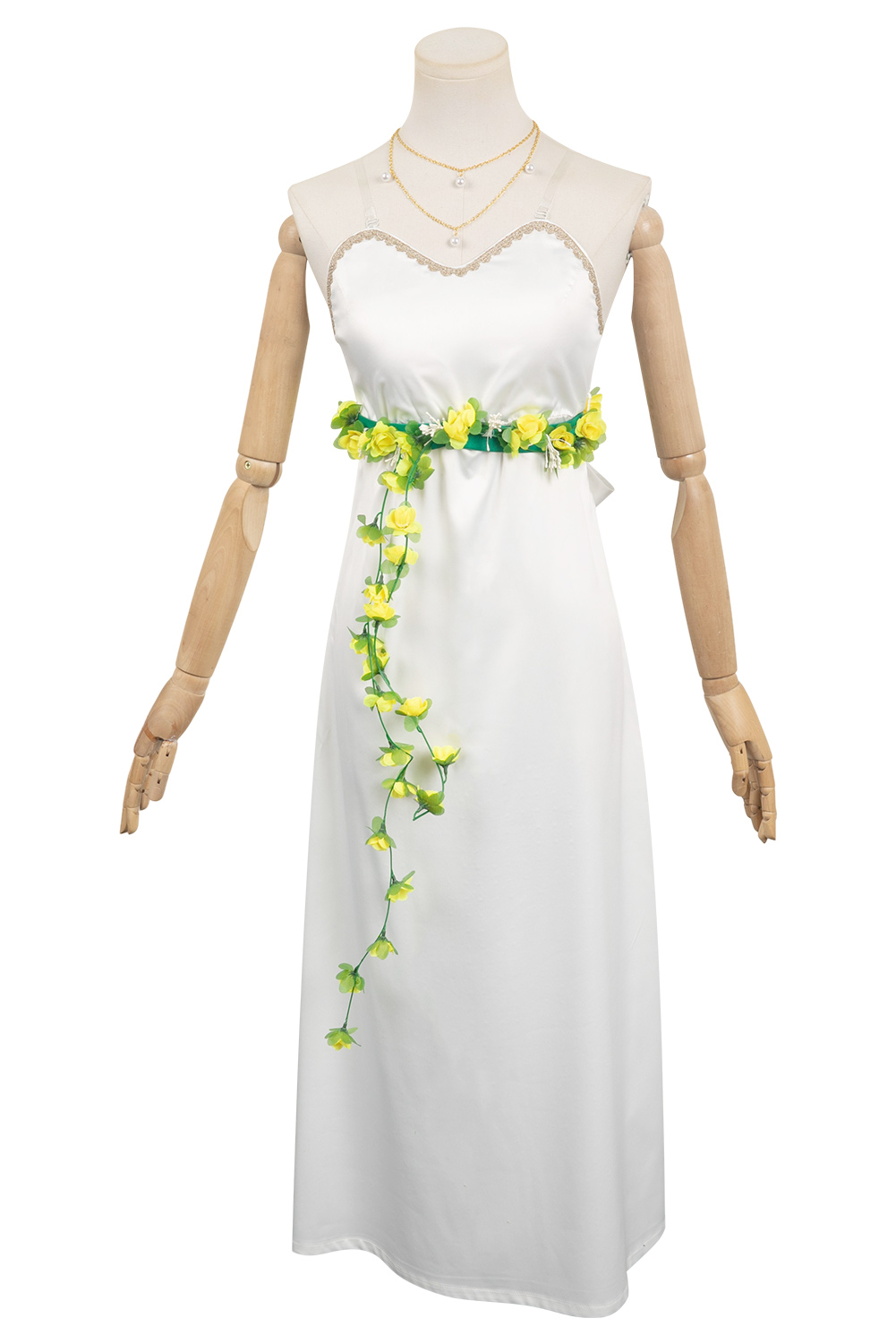 Game Final Fantasy VII Aerith Gainsborough Women Dress Outfits Halloween Carnival Suit Cosplay Costume