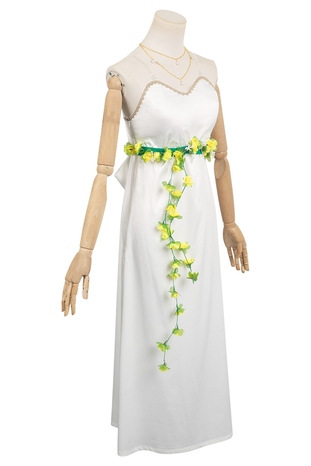 Game Final Fantasy VII Aerith Gainsborough Women Dress Outfits Halloween Carnival Suit Cosplay Costume