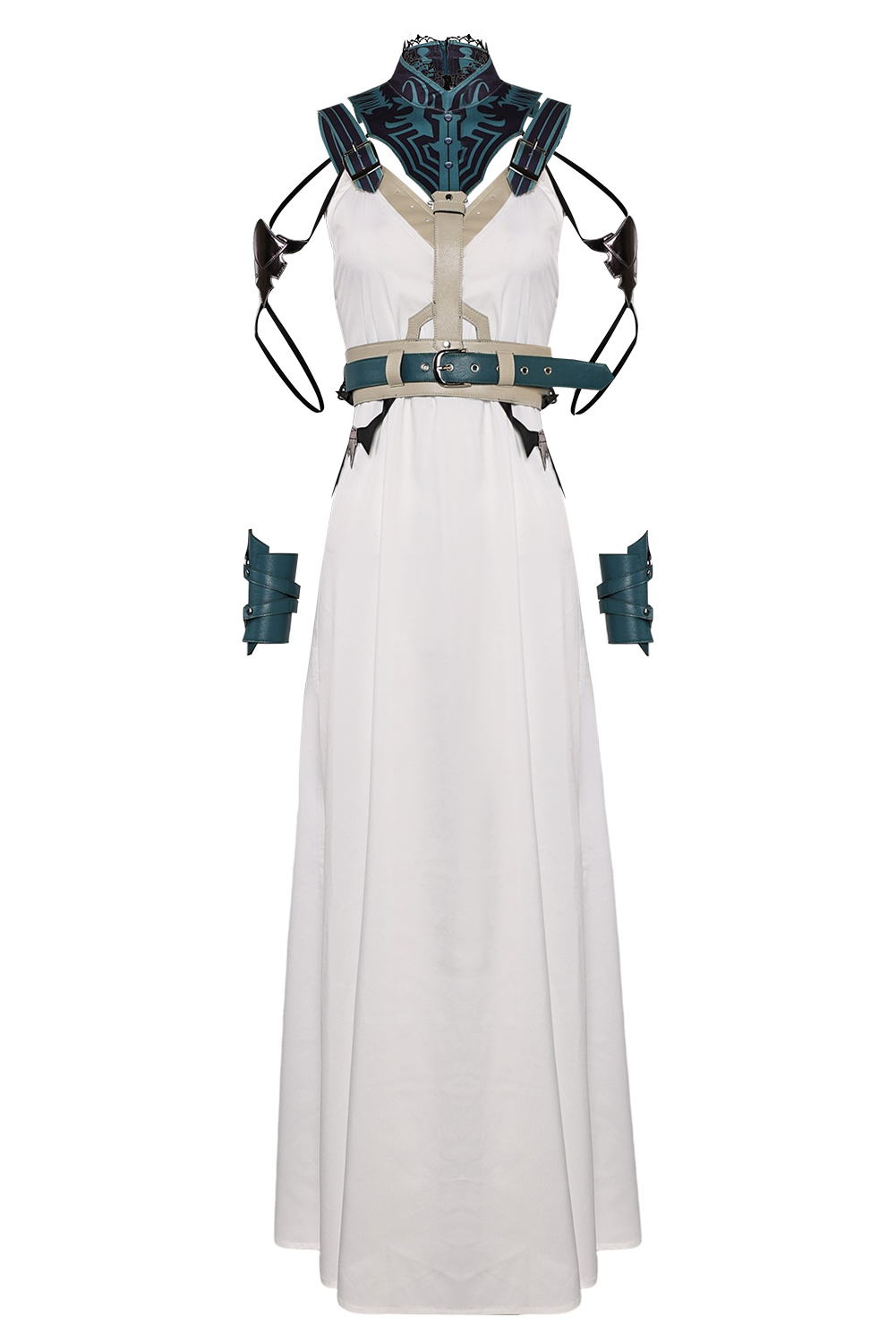 Game Final Fantasy VII Rebirth Aerith Gainsborough Gold Saucer Outfits Halloween Carnival Suit Cosplay Costume