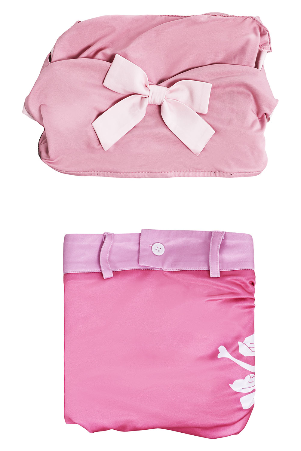 Game Final Fantasy VII Rebirth Aerith Gainsborough Printed Sunscreen Beach Skirt Set Outfits Halloween Carnival Suit Cosplay Costume