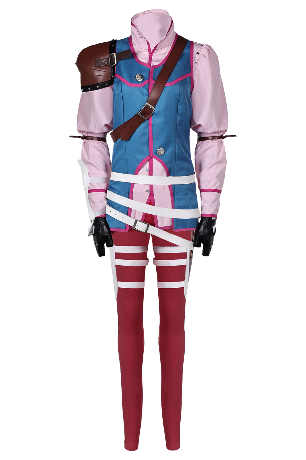 Game Final Fantasy VII: Rebirth FF7 Cissnei Blue Full Set Outfits Halloween Carnival Suit Cosplay Costume