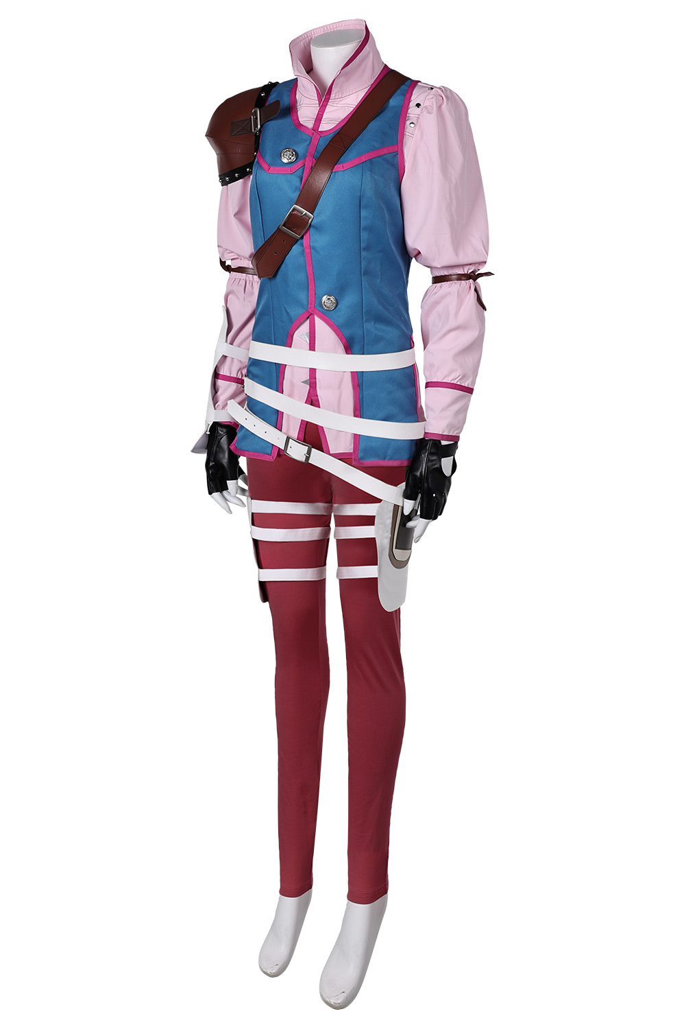 Game Final Fantasy VII: Rebirth FF7 Cissnei Blue Full Set Outfits Halloween Carnival Suit Cosplay Costume