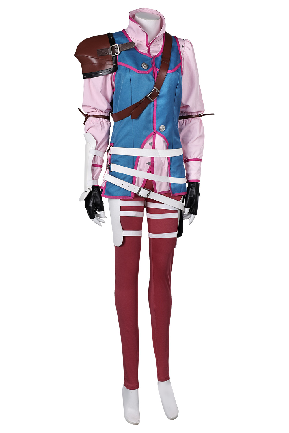 Game Final Fantasy VII: Rebirth FF7 Cissnei Blue Full Set Outfits Halloween Carnival Suit Cosplay Costume