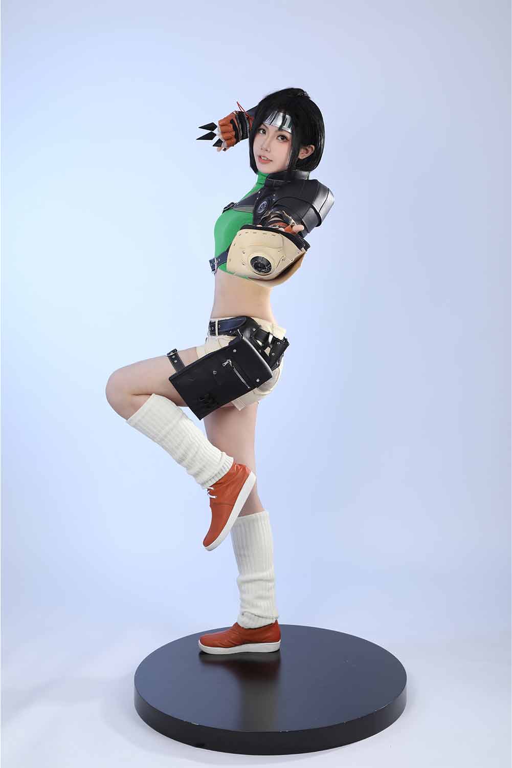 Game Final Fantasy VII: Remake Intergrade FF7 Yuffie Kisaragi Outfits Halloween Carnival Suit Cosplay Costume