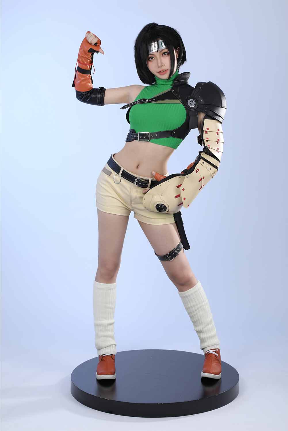 Game Final Fantasy VII: Remake Intergrade FF7 Yuffie Kisaragi Outfits Halloween Carnival Suit Cosplay Costume