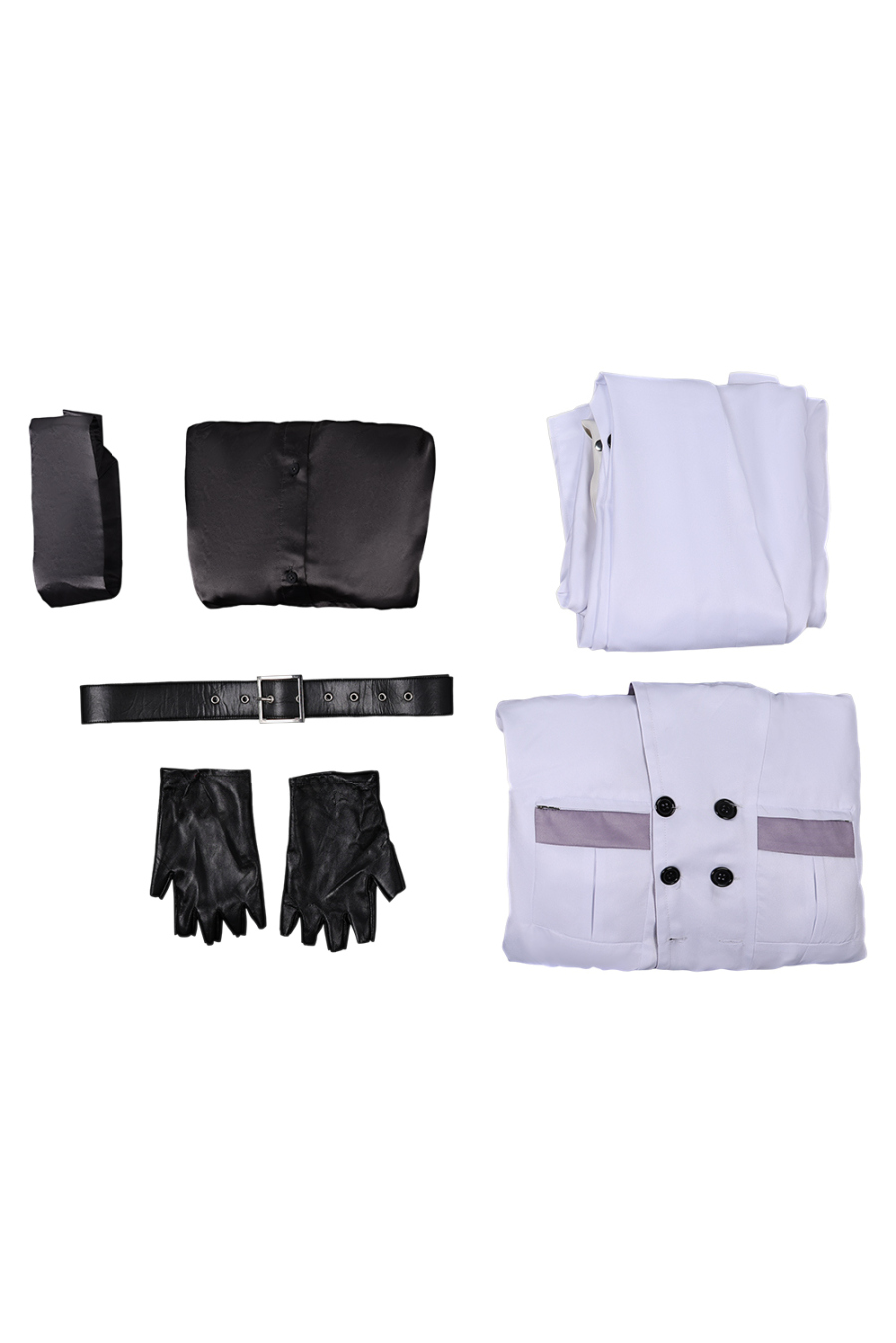 Final Fantasy VII Remake Rufus Shinra Full Set Outfits Halloween Carni