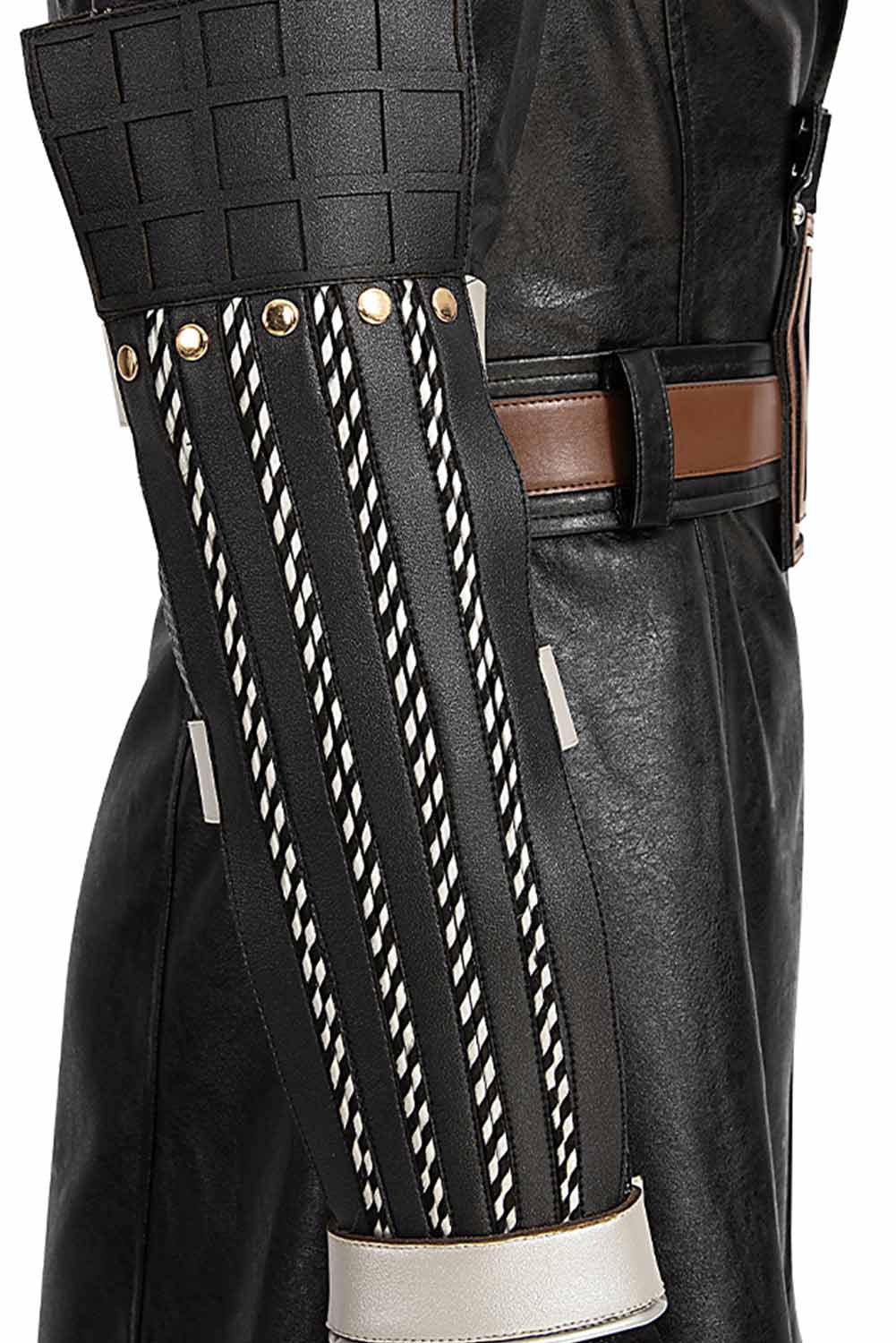 Game Final Fantasy VII Sephiroth Black Top Pants Full Set Outfits Halloween Carnival Suit Cosplay Costume