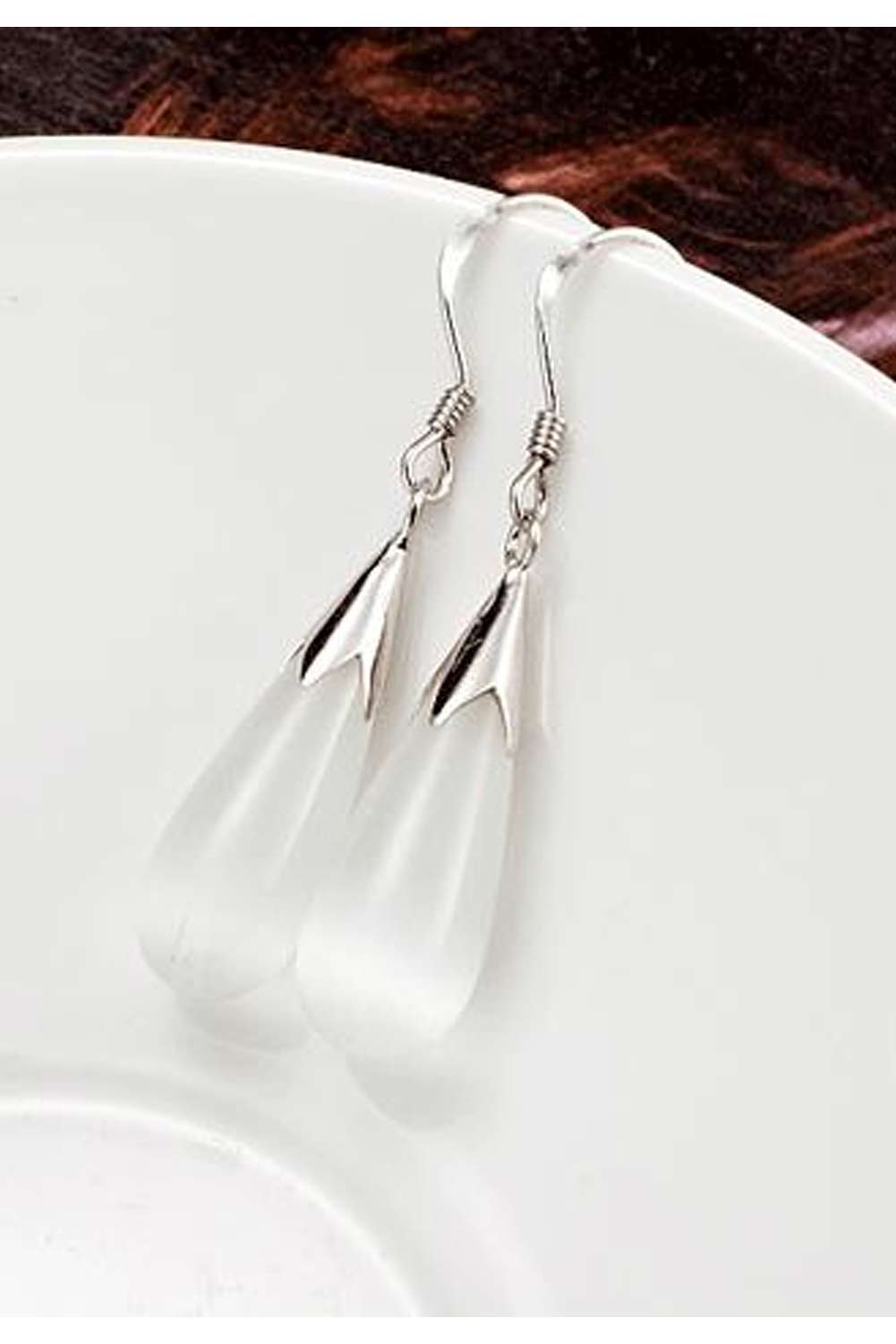Game Final Fantasy VII Tifa Lockhart Cosplay Teardrop Earrings Halloween Costume Accessories