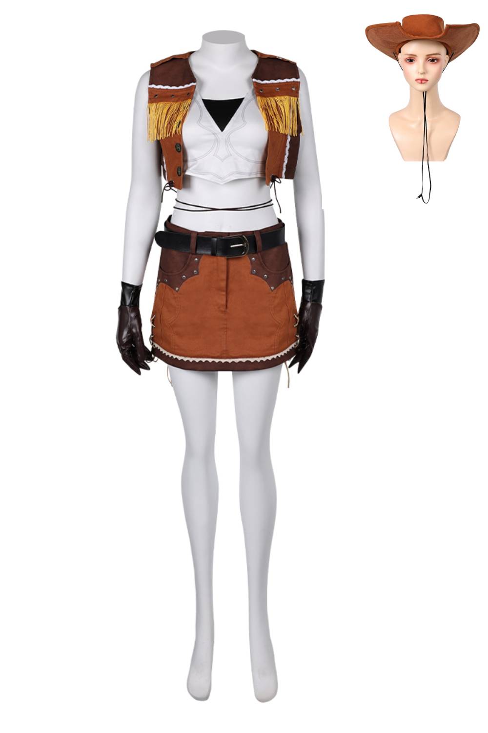 Game Final Fantasy VII Tifa Lockhart Denim Outfits Halloween Carnival Suit Cosplay Costume