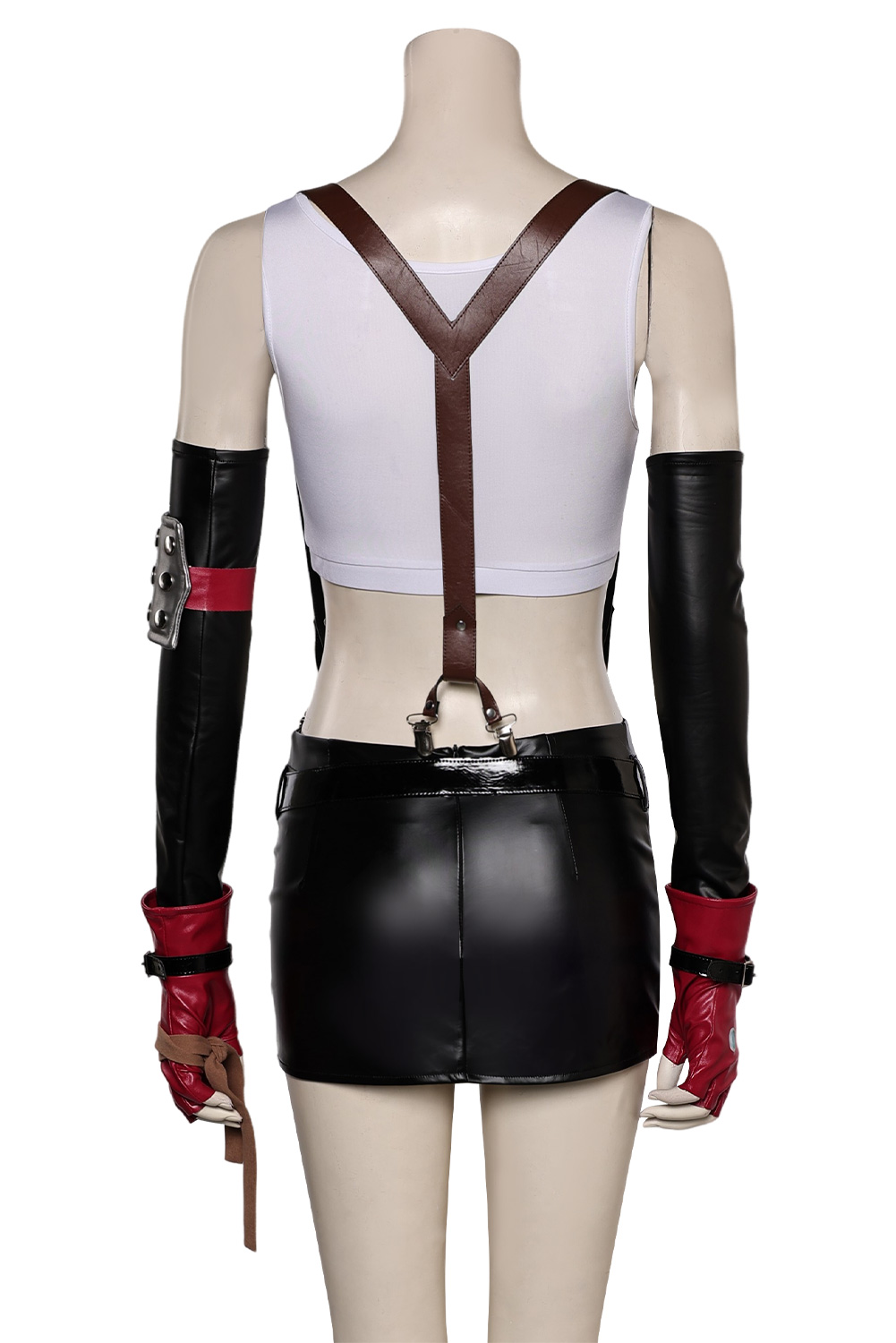 Game Final Fantasy VII Tifa Lockhart Women Top Skirt Full Set Outfits Halloween Carnival Suit Cosplay Costume