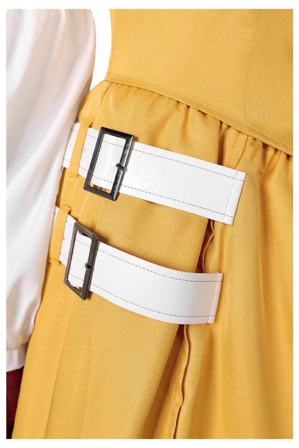 Game Final Fantasy XVI Aerith Gainsborough Yellow Dress Outfits Halloween Carnival Suit Cosplay Costume