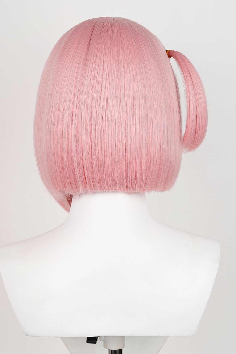 Game Genshin Impact Charlotte Cosplay Wig Heat Resistant Synthetic Hair Halloween Costume Accessories