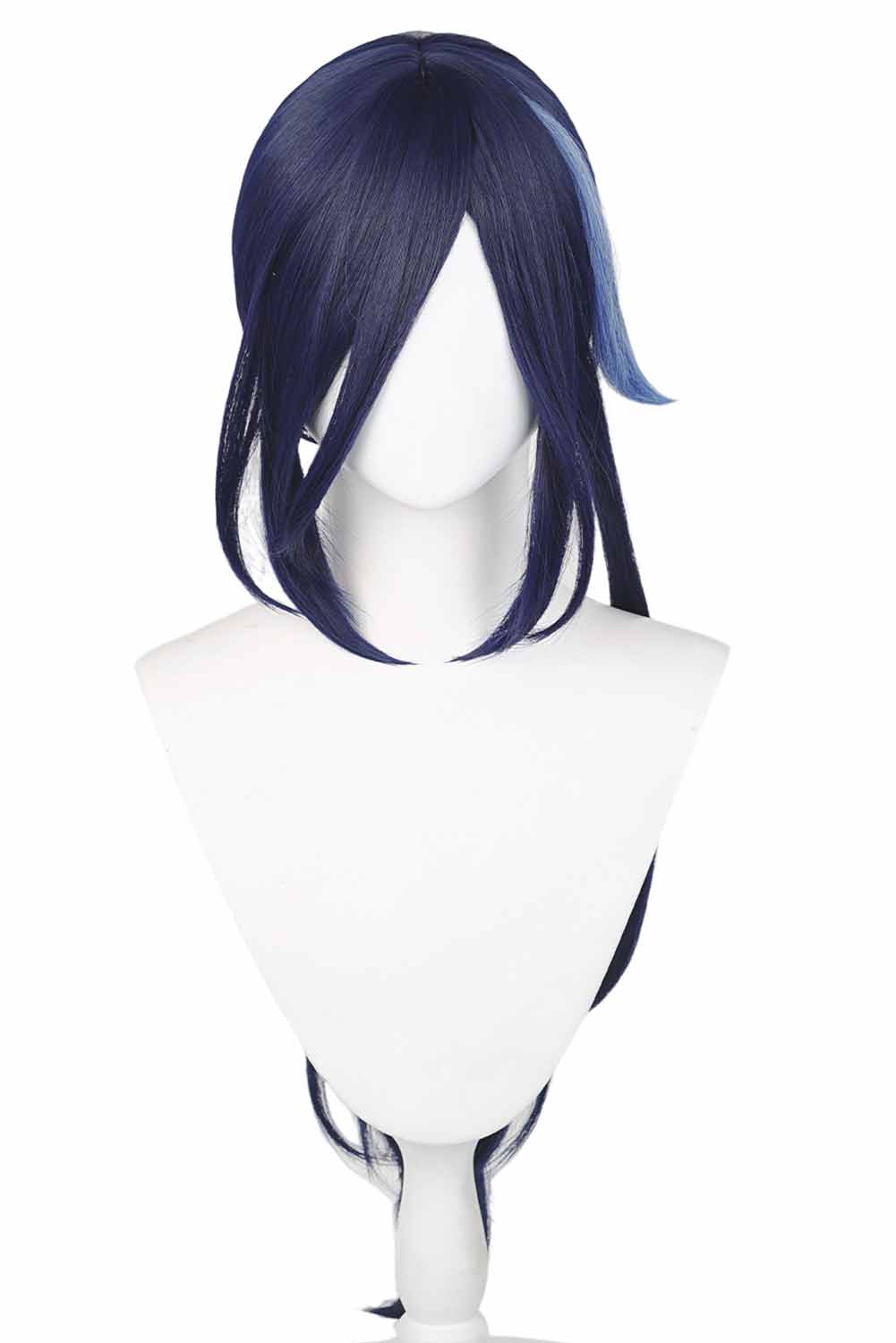Game Genshin Impact Clorinde Cosplay Wig Heat Resistant Synthetic Hair Halloween Costume Accessories