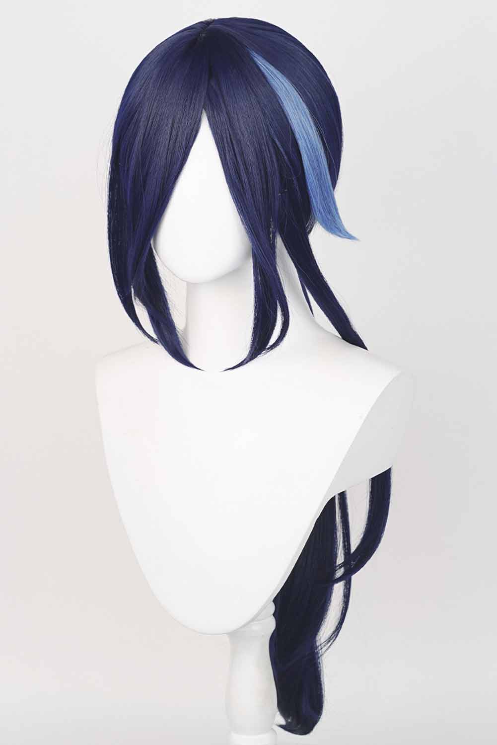 Game Genshin Impact Clorinde Cosplay Wig Heat Resistant Synthetic Hair Halloween Costume Accessories