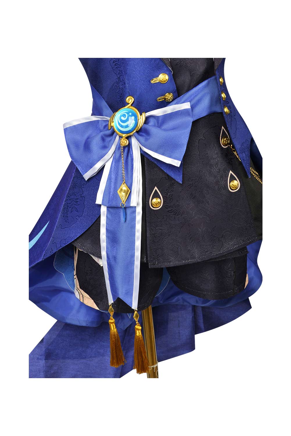 Game Genshin Impact Focalors Furina Black Version Outfits Halloween Carnival Suit Cosplay Costume