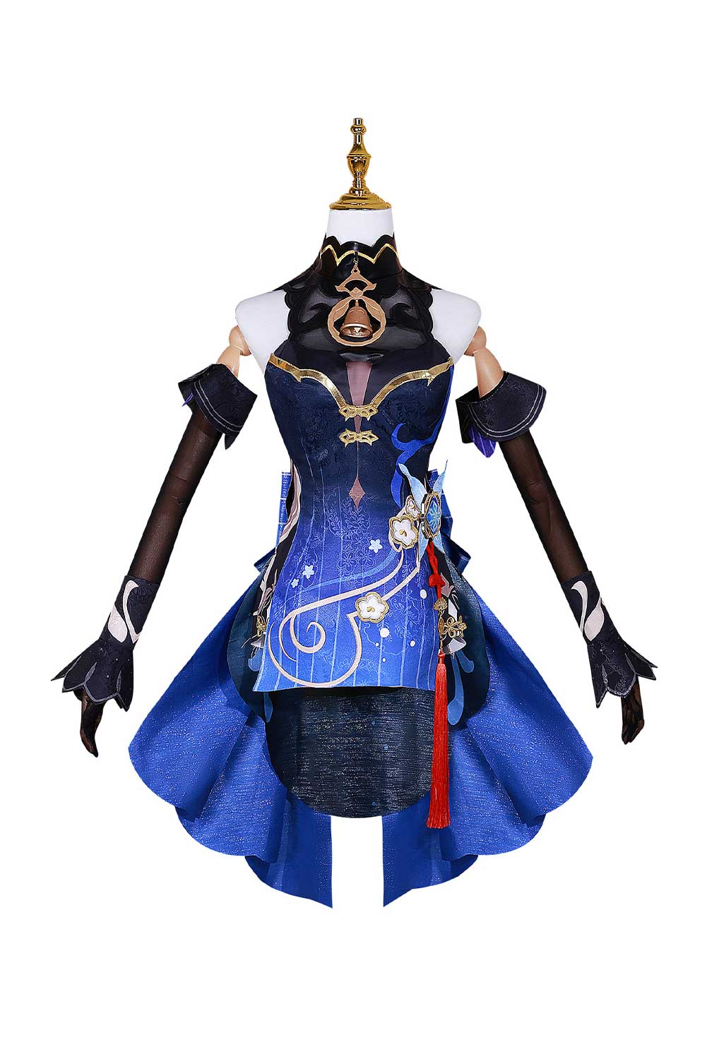 Game Genshin Impact Ganyu 2024 New Year Dress Outfits Halloween Carnival Suit Cosplay Costume