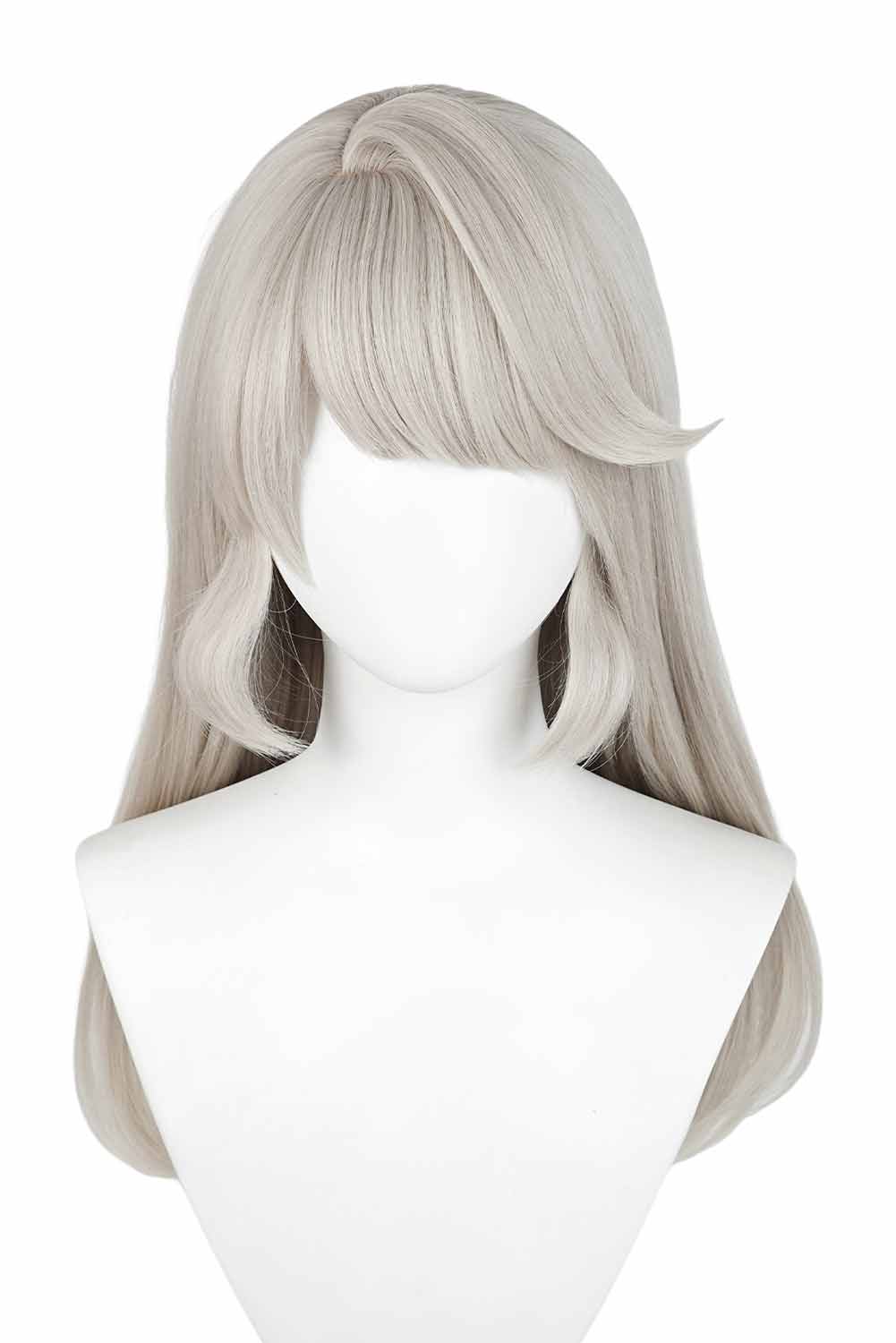 Game Genshin Impact Lynette Childhood Cosplay Wig Heat Resistant Synthetic Hair Halloween Costume Accessories