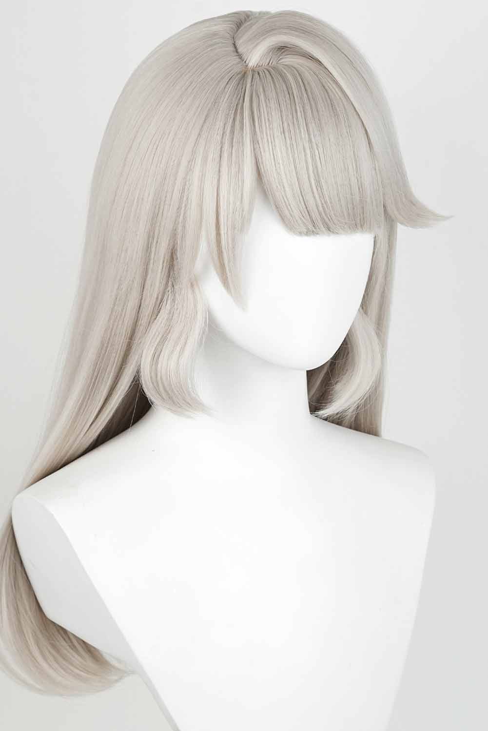 Game Genshin Impact Lynette Childhood Cosplay Wig Heat Resistant Synthetic Hair Halloween Costume Accessories