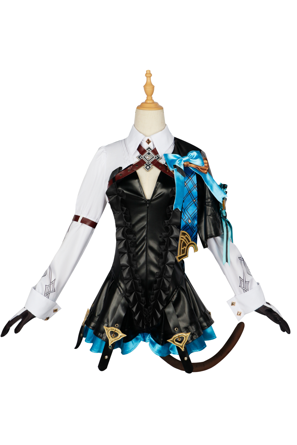 Game Genshin Impact Lynette Outfits Halloween Carnival Suit Cosplay Costume