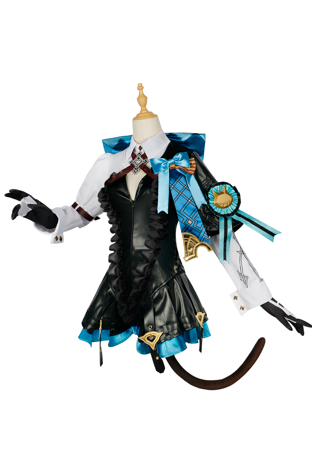 Game Genshin Impact Lynette Outfits Halloween Carnival Suit Cosplay Costume