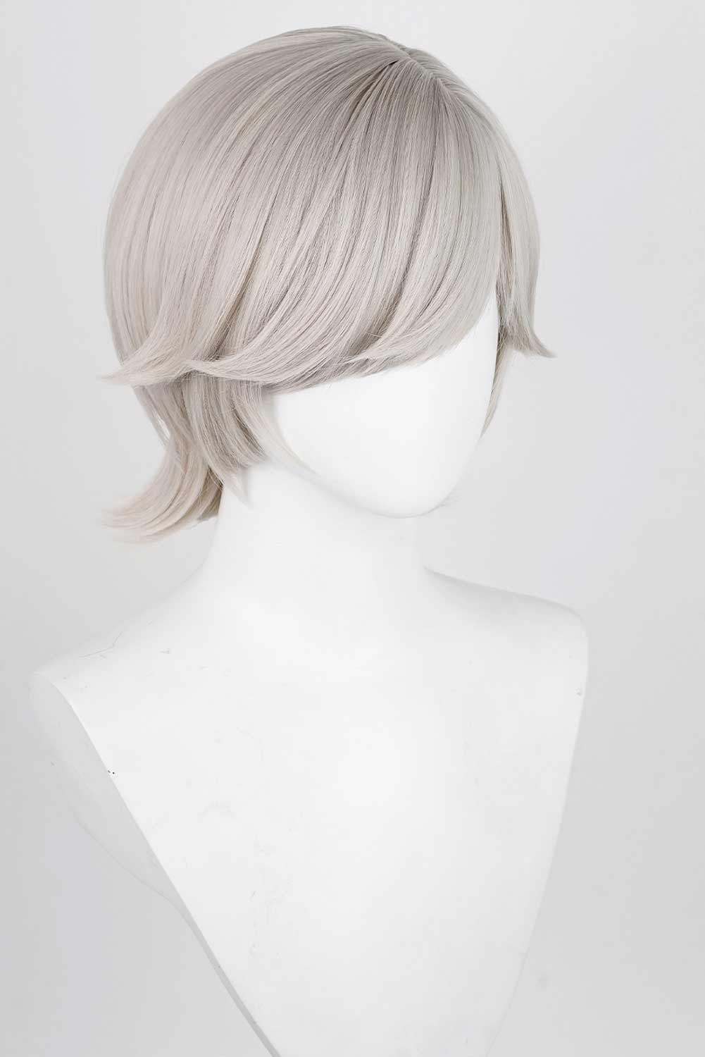 Game Genshin Impact Lyney Childhood Cosplay Wig Heat Resistant Synthetic Hair Halloween Costume Accessories