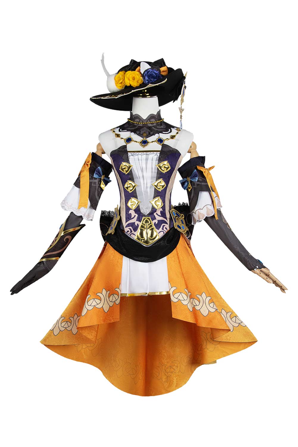 Game Genshin Impact Navia Outfits Halloween Carnival Suit Cosplay Costume