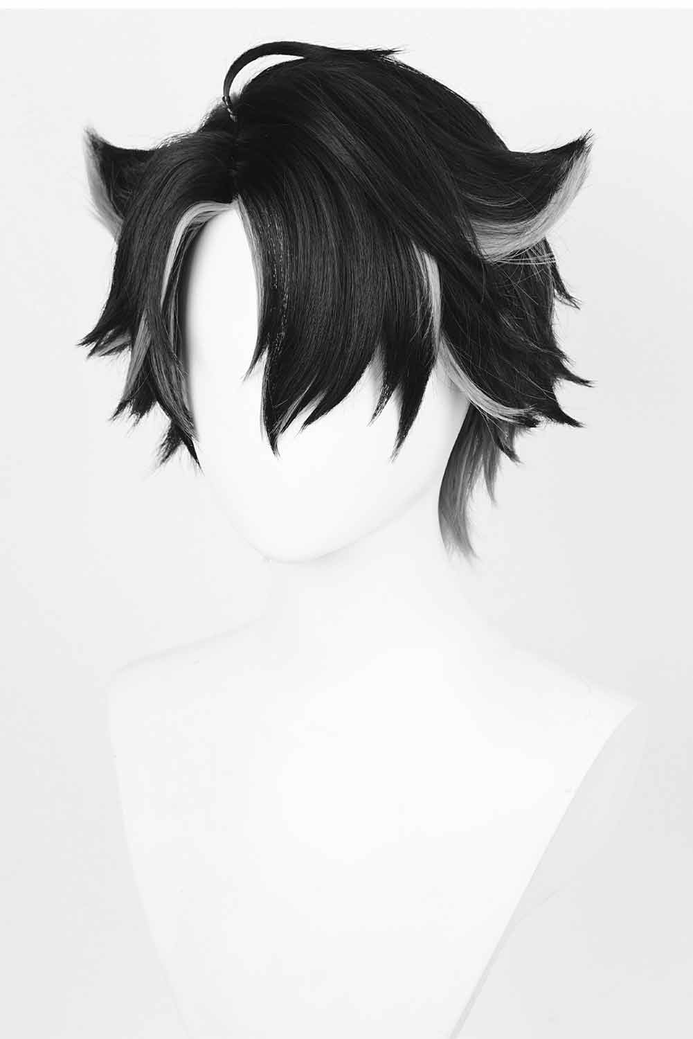 Game Genshin Impact Wriothesley Cosplay Wig Heat Resistant Synthetic Hair Halloween Costume Accessories