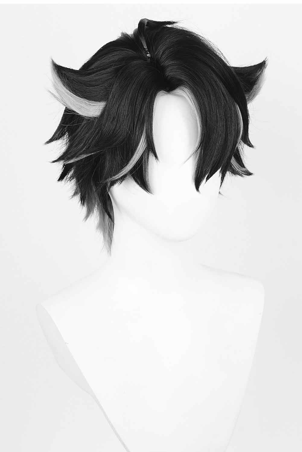 Game Genshin Impact Wriothesley Cosplay Wig Heat Resistant Synthetic Hair Halloween Costume Accessories