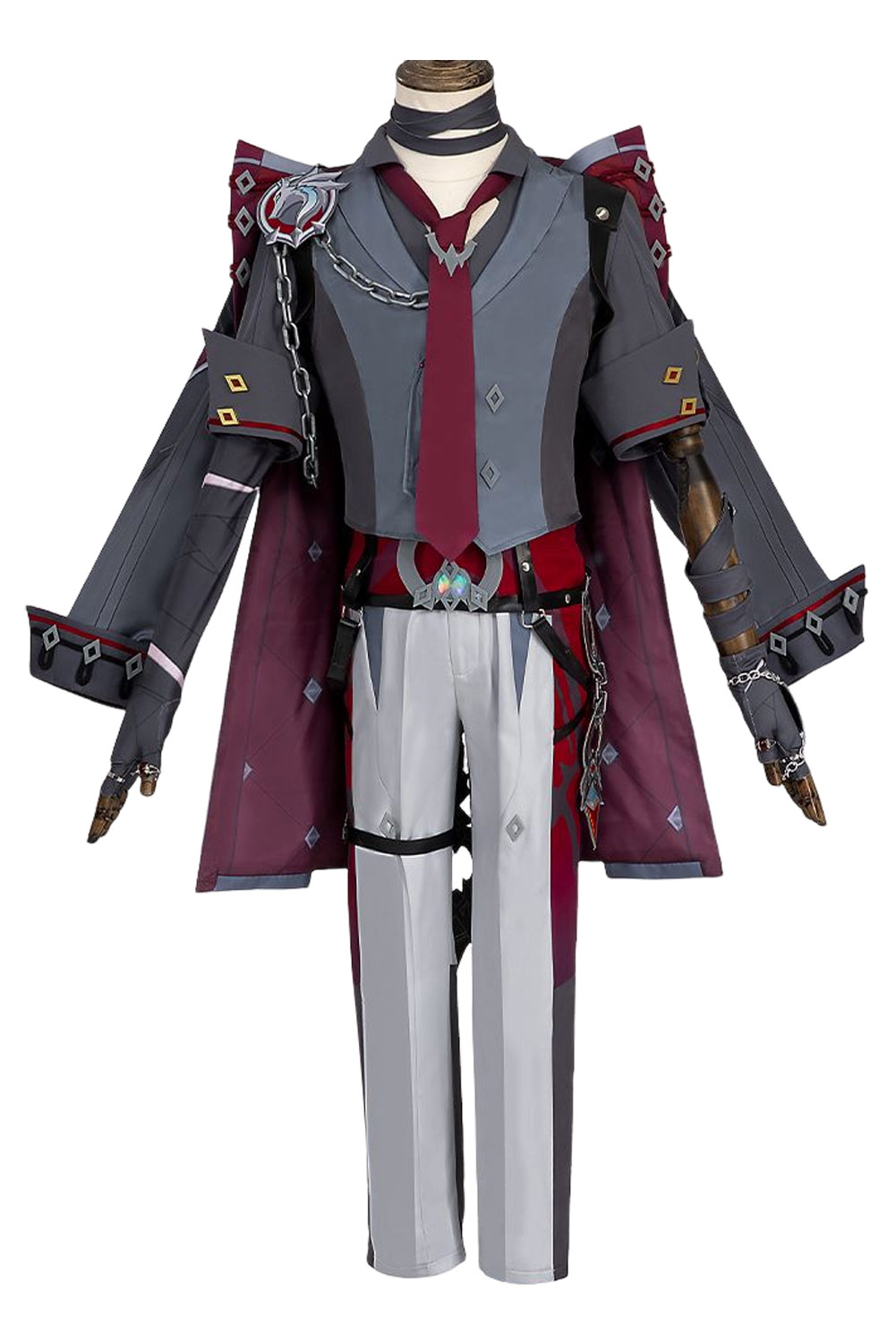 Game Genshin Impact Wriothesley Outfits Halloween Carnival Suit Cosplay Costume
