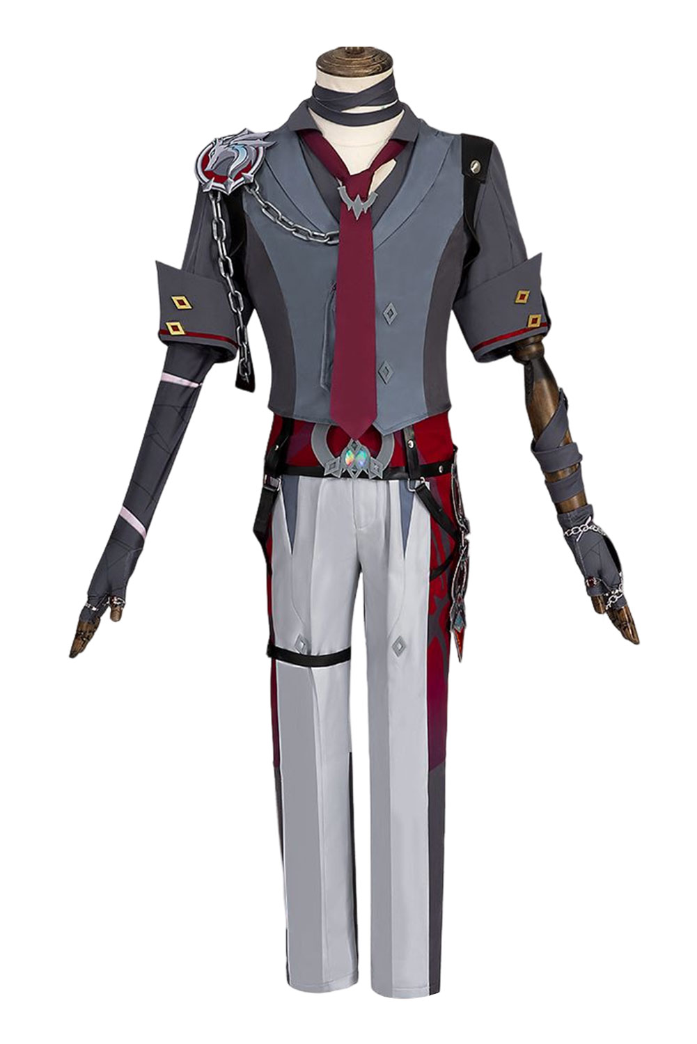 Game Genshin Impact Wriothesley Outfits Halloween Carnival Suit Cosplay ...