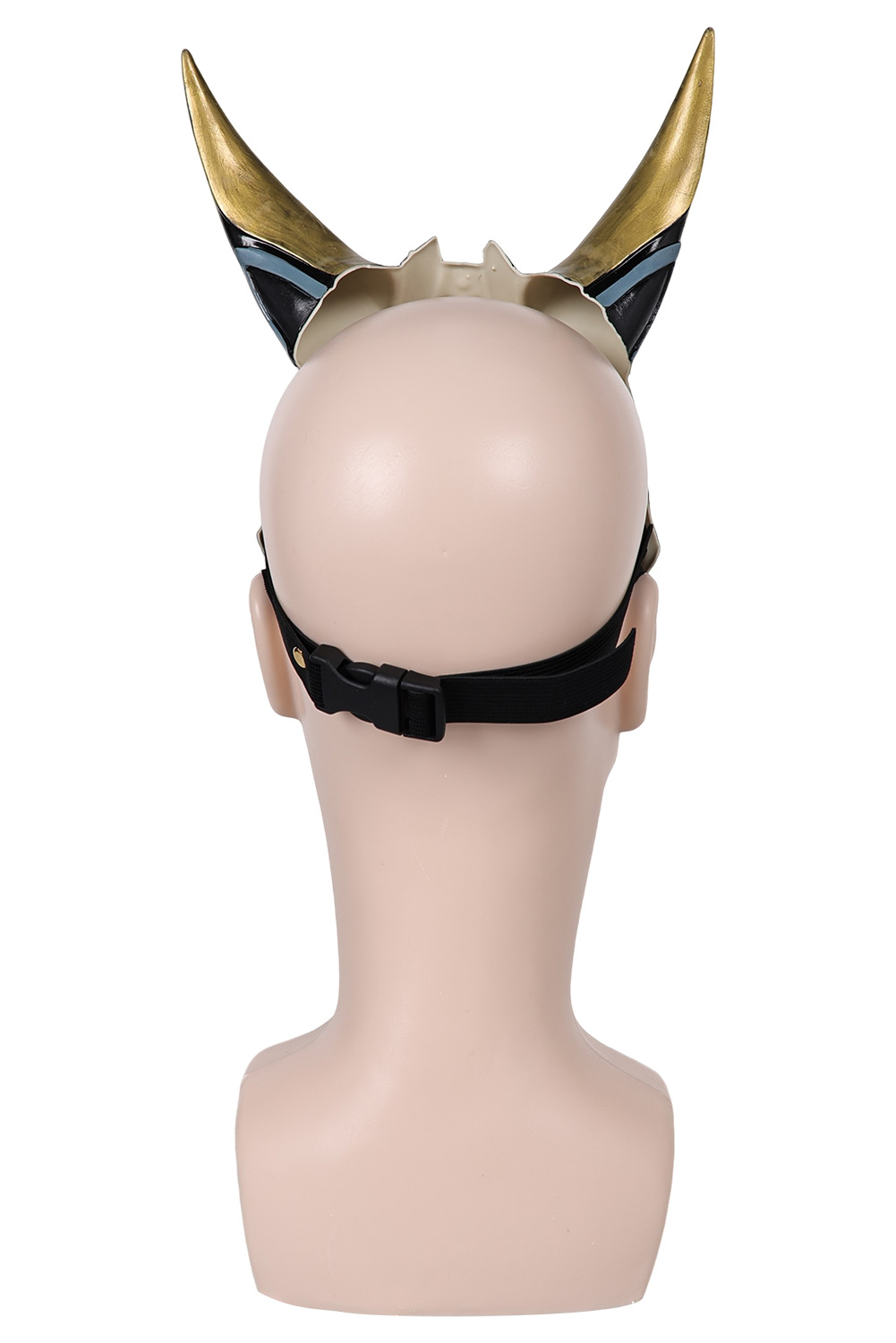 Game Genshin Impact Xiao Cosplay Latex Black Masks Helmet Masquerade Halloween Party Costume Props