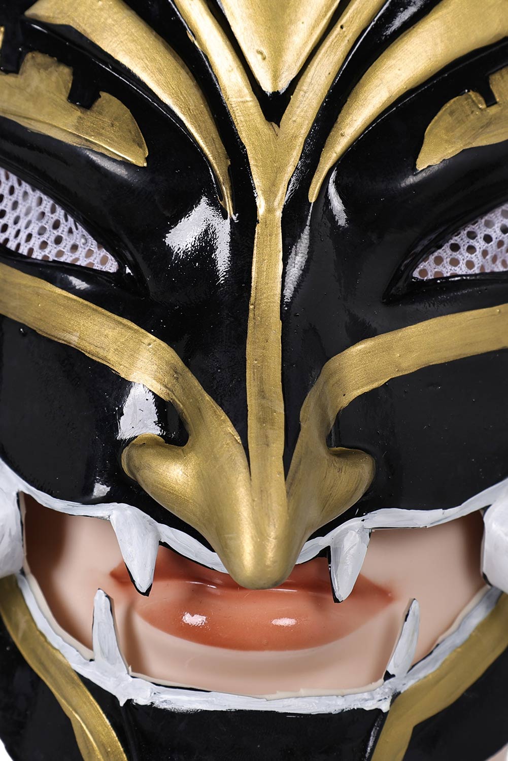 Game Genshin Impact Xiao Cosplay Latex Black Masks Helmet Masquerade Halloween Party Costume Props