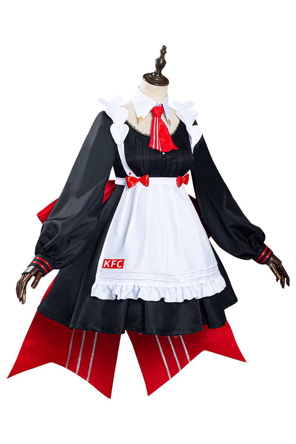 Game Genshin Impact x KFC Noelle Maid Dress Outfits Halloween Carnival Suit Cosplay Costume